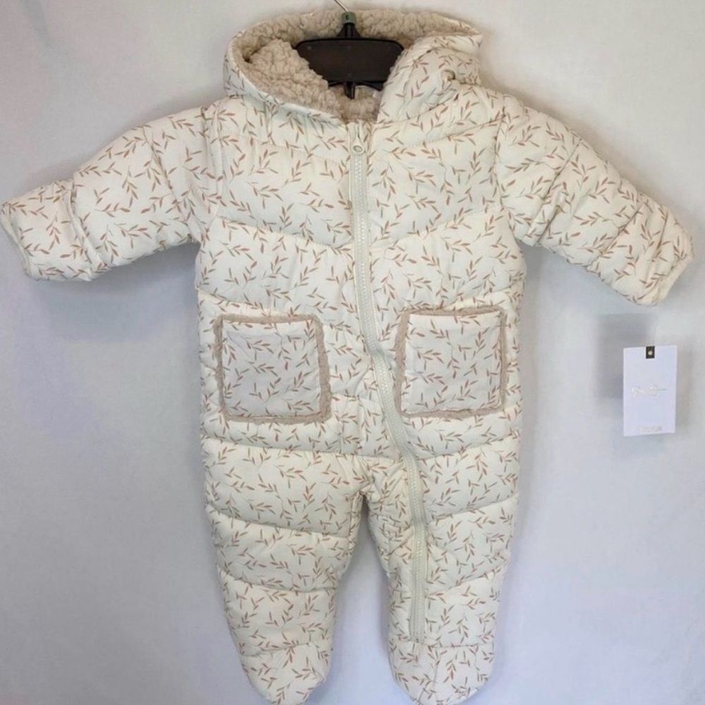 Jessica Simpson Hooded Jumpsuit Size 6/9M